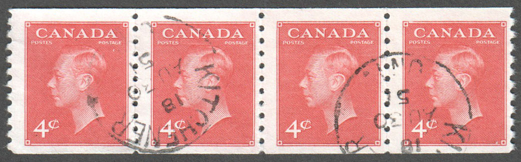 Canada Scott 300 Used Strip F - Click Image to Close